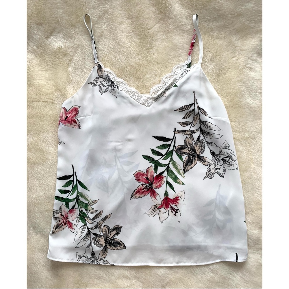 Dynamite Floral Spaghetti Strap Cami